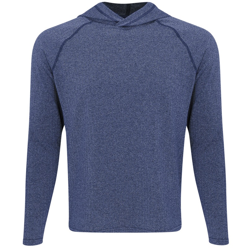 Palmer Performance Hoodie|Navy Herringbone|Fern Herringbone|White Herringbone|Large|X-Large|XX-Large|Small|Medium|XXX-Large