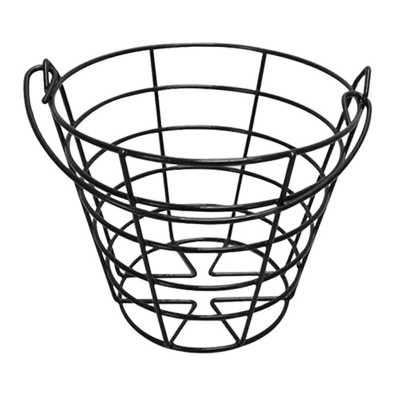 Portable Golf Ball Basket with Handle Ball Bucket Ball Holder Box Storage