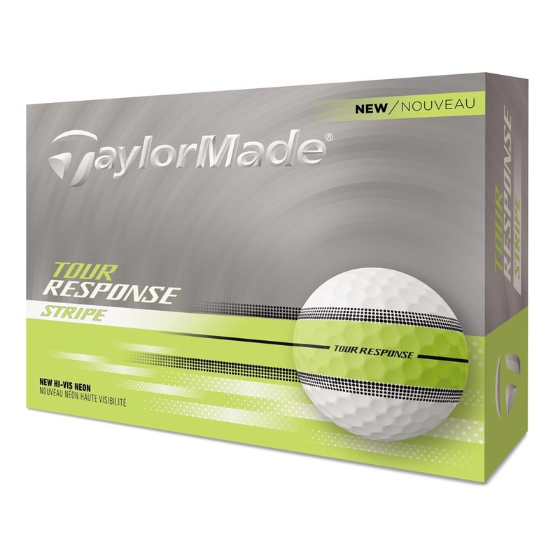 TaylorMade TM25 Tour Response Stripe Golf Balls – Dozen