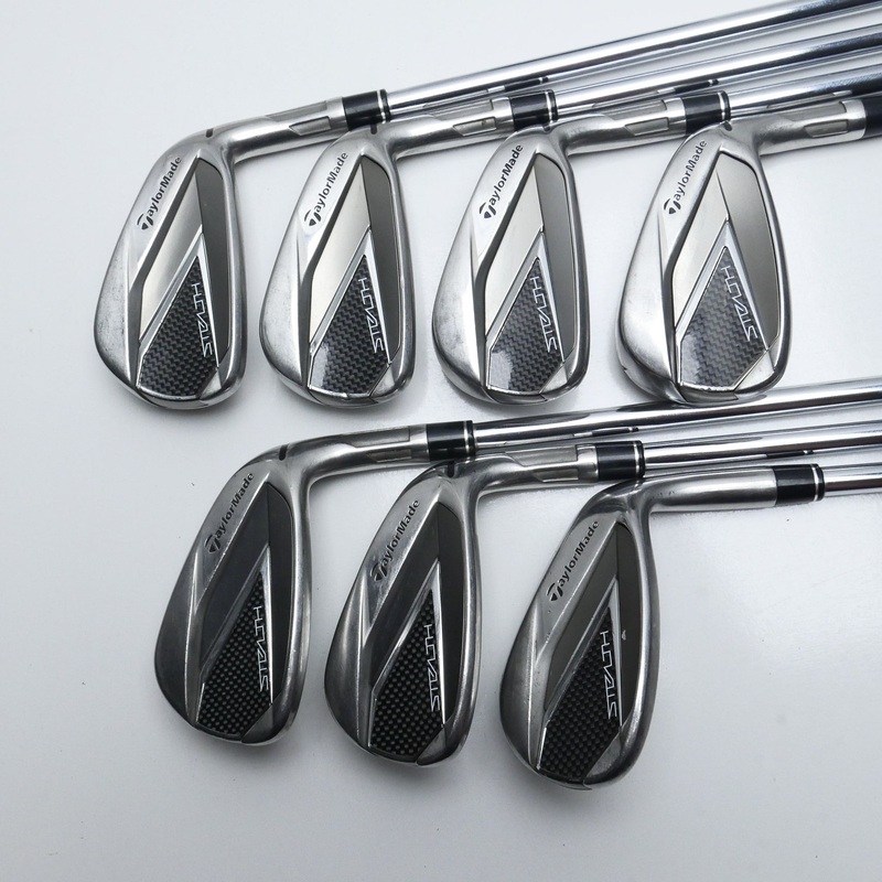 Used TaylorMade Stealth Iron Set / 5 – SW / Stiff Flex
