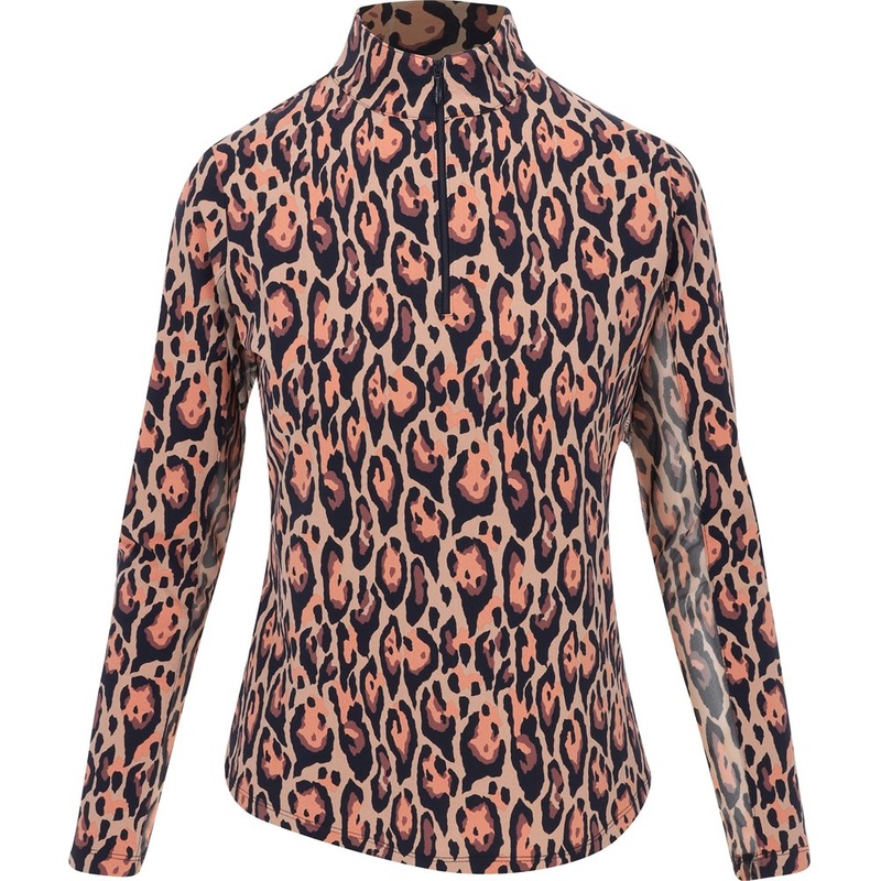 Women’s Gemma Print Mock Neck Long Sleeve Top