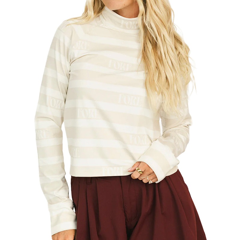 Women’s Lottie Long Sleeve Mock Neck Top