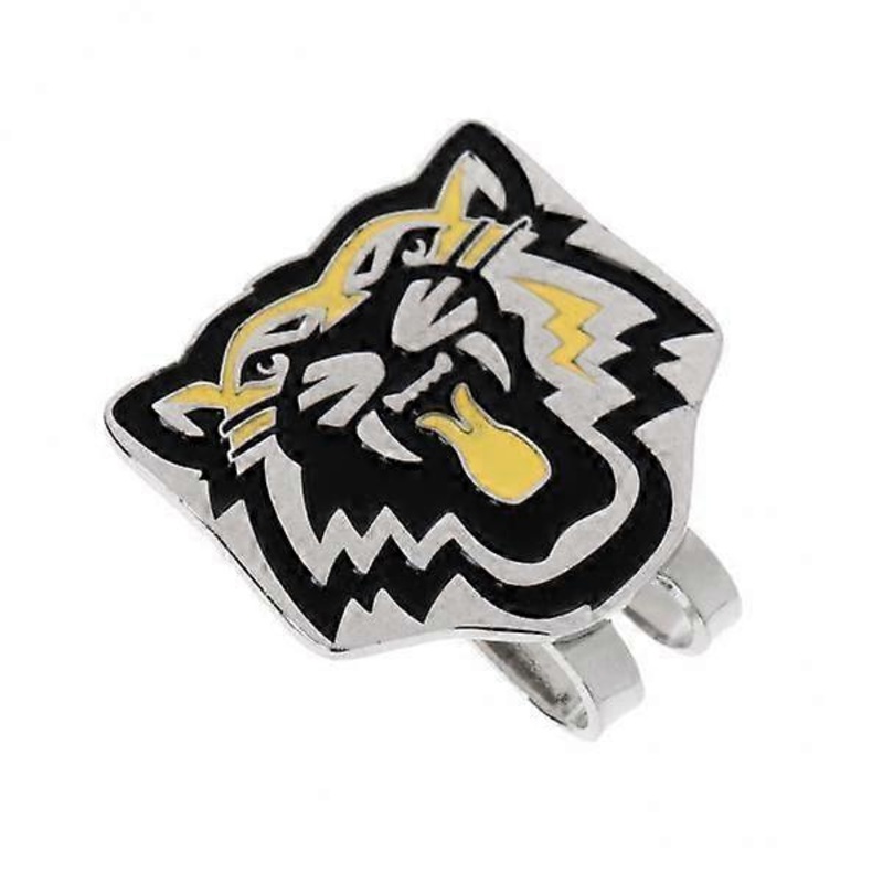 30x Mini Tiger Magnetic Hat Clip And Golf Ball Marker for Golf , Random Color