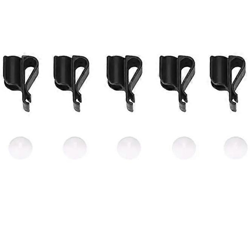 Golf Club Clip-5 Pcs Durable Golf Bag Clip Putter Club Clamp Clip Holder with Ball Marker Accessories,Club Clip Putter Clip Golf Supplies