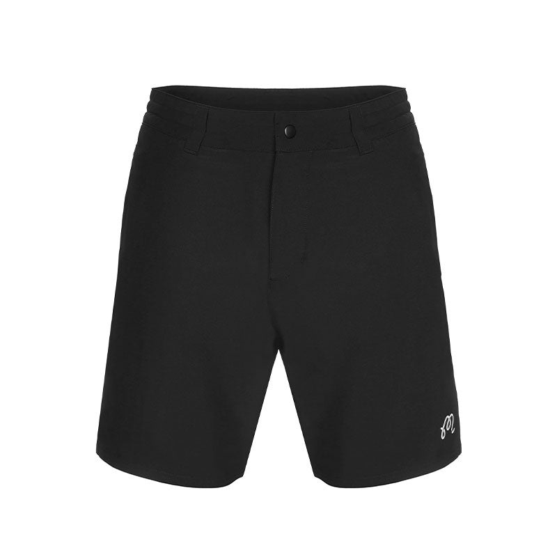 MALBON GOLF 7 Tonino Men’s Hybrid Shorts (Black)