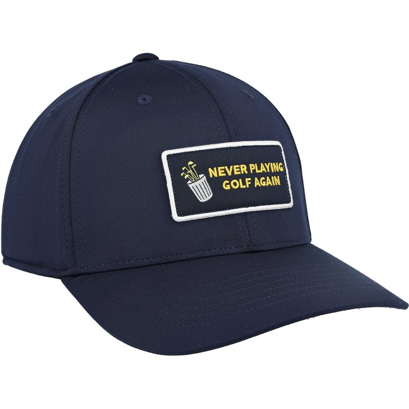 Never Playing Golf Again Hat|Navy Blazer/White Glow|One Size Fits Most
