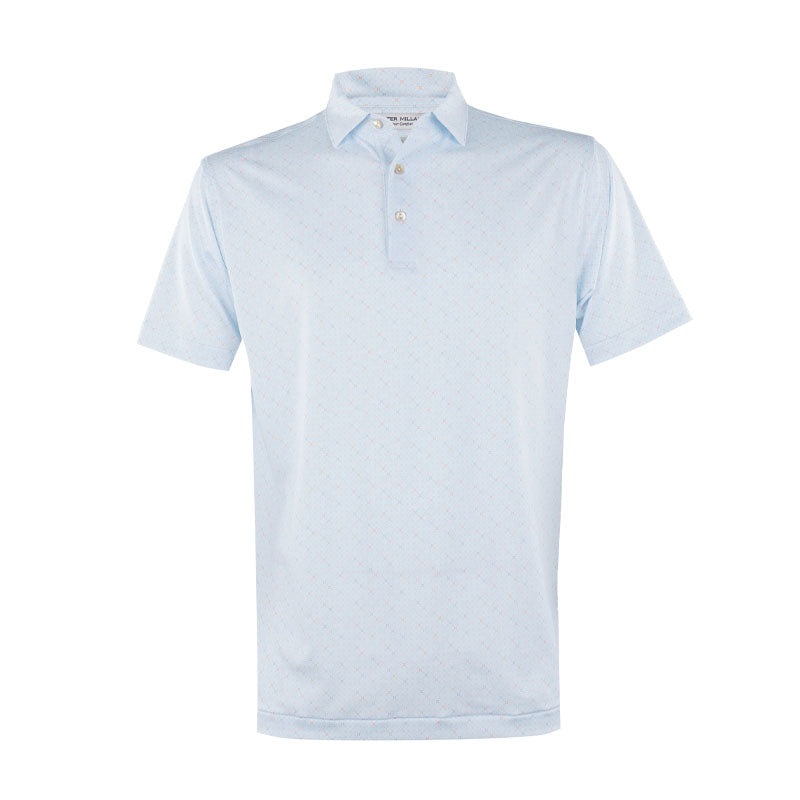 PETER MILLAR Castellina Men’s Performance Jersey Polo (White)