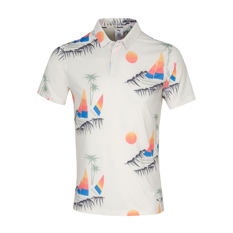 PUMA Duvin Men’s Polo (Frosty White)