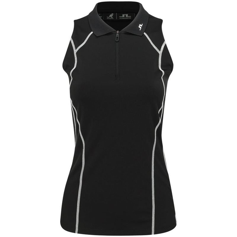 Women’s Emmie Sleeveless 1/4 Zip Polo