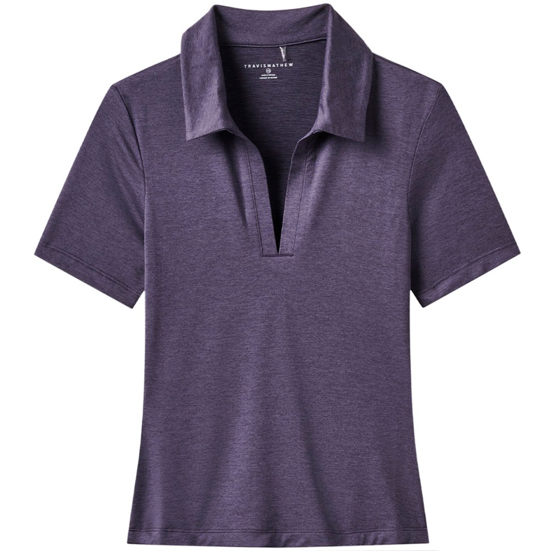 Women’s Skyloft Light Polo|Purple Solid Heather Graystone|XX-Small|X-Small|Small|Medium|Large|X-Large|XX-Large