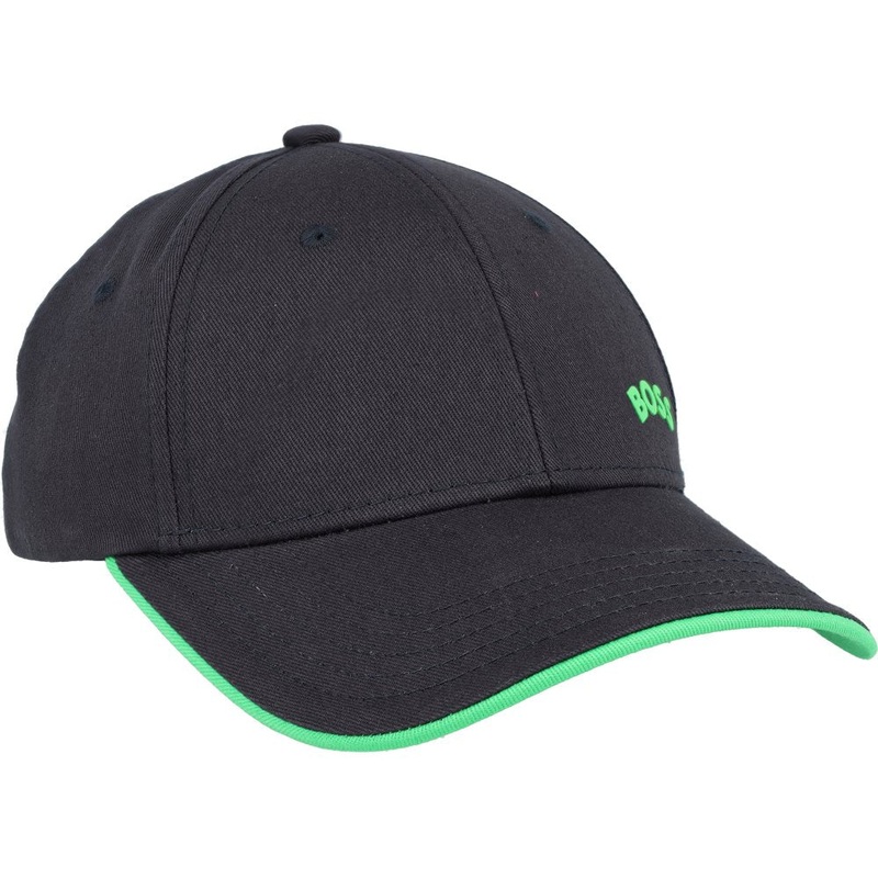 Cap Bold Curved Logo Hat|Navy|True Blue|Merlot|One Size Fits Most