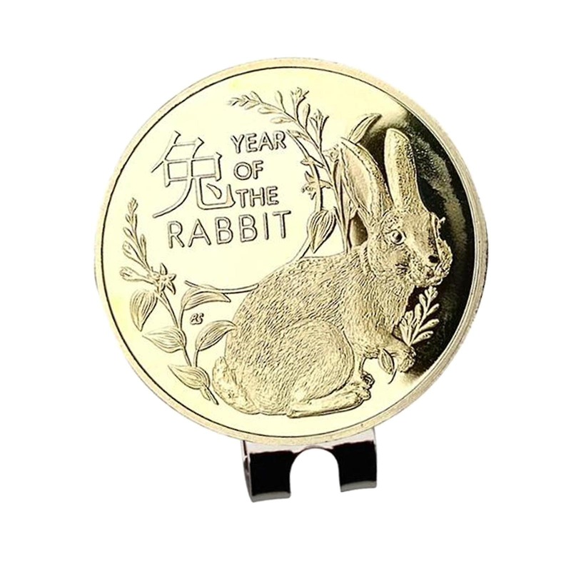 Fashion Golf Ball Marker Women Men Golfer Hat Clip Detachable Ballmarker