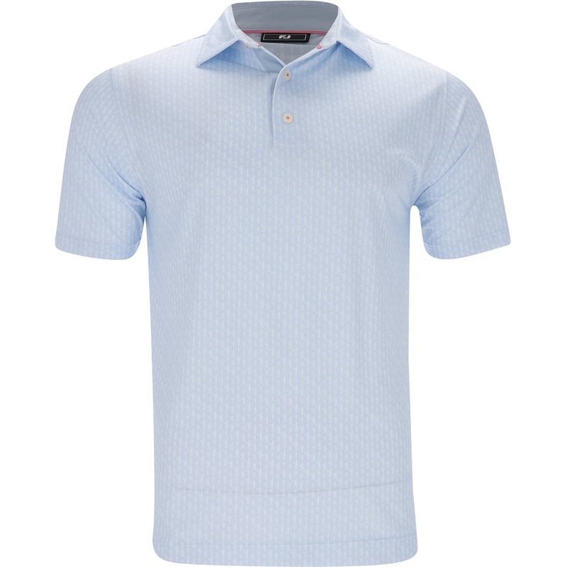 Figure Lisle Polo|Skyway/White|Small|XX-Large|Medium|Large|X-Large