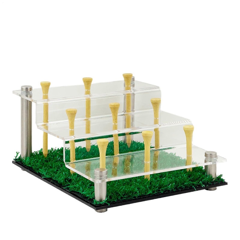 Golf Ball Display Case, Acrylic Storage Cabinet with Clear Cover, 5.91×7.09×3.78 Inches