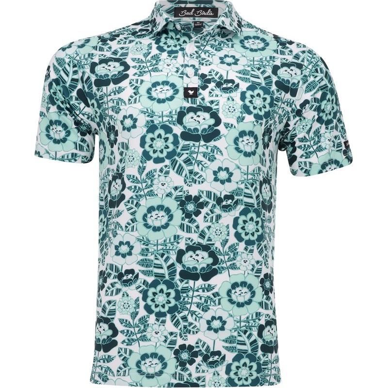 Lake Effect Polo|Green/White Multi|XX-Large