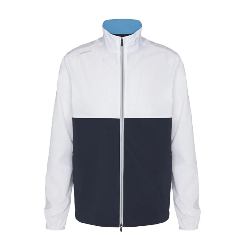 PUMA Monterey Men’s Windbreaker (White/Navy)