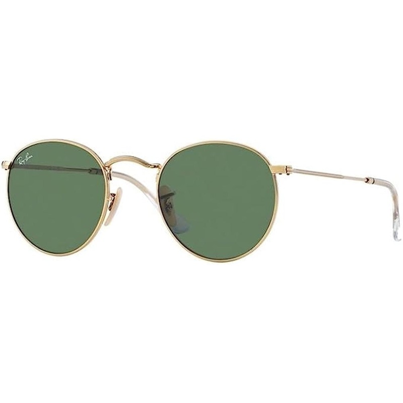 Round Metal Sunglasses|Arista|G15 Green