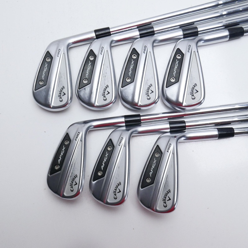 Used Callaway Apex Pro 24 Iron Set / 4 – PW / X-Stiff Flex