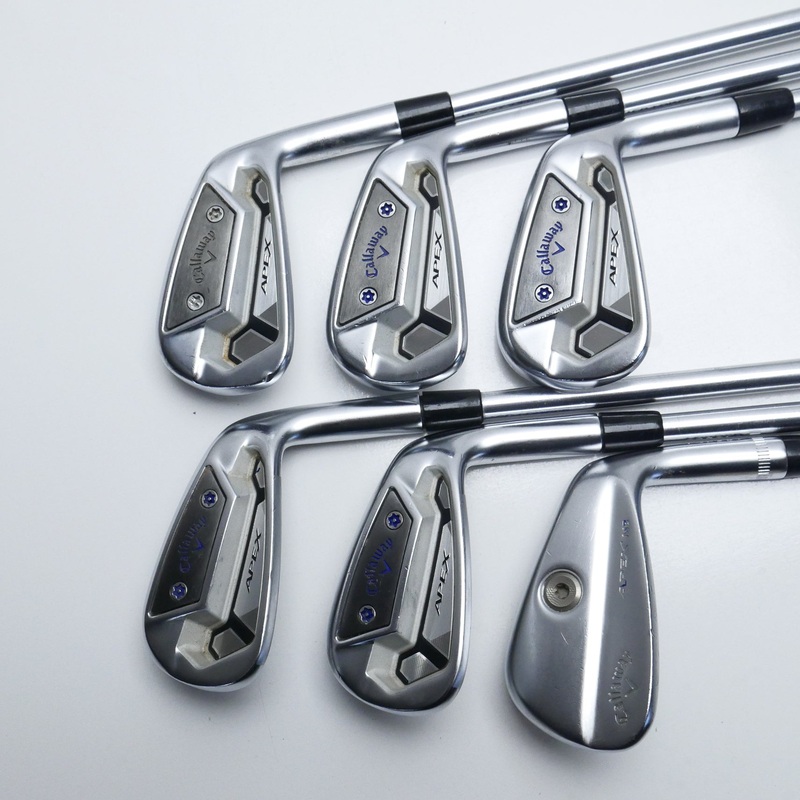 Used Callaway Apex TCB & Apex MB 21 Combo Iron Set / 5 – PW / Stiff Flex