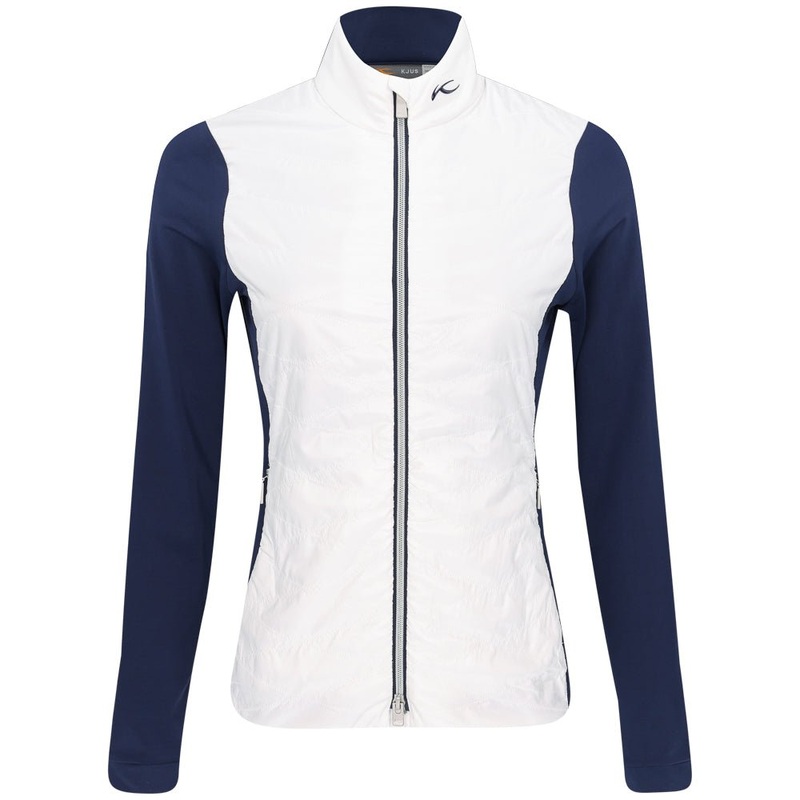 Women’s Retention Jacket|White/Atlanta Blue|X-Small|Small|Medium|Large|X-Large