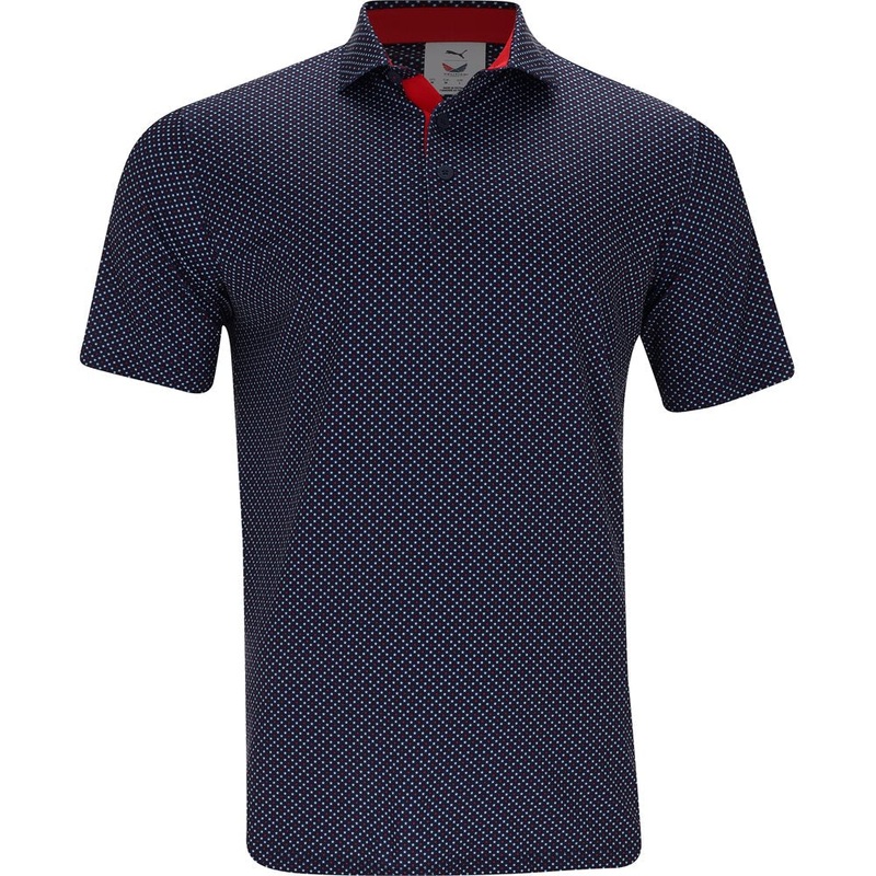 x Volition Micro Star Polo|Deep Navy|Small|Medium|Large|X-Large|XX-Large|XXX-Large
