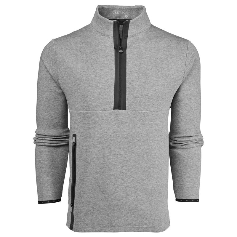 Calgary 1/4 Zip Pullover|Medium Gray Heather|Small|Medium|Large|X-Large|XX-Large