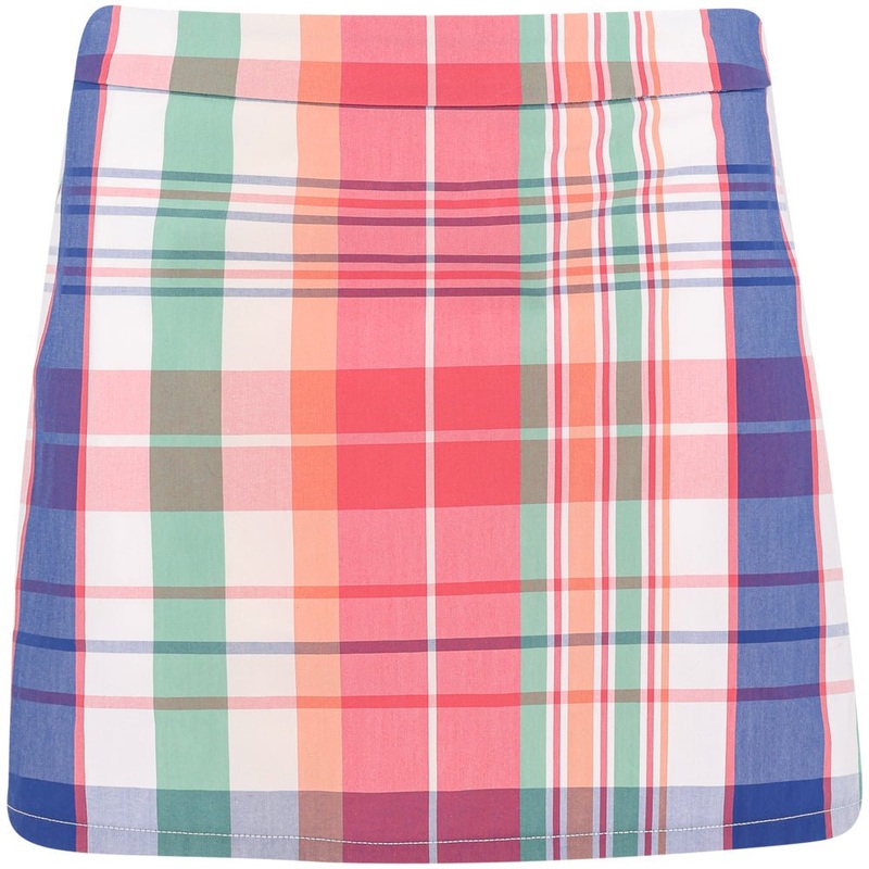 Girls’ Yarn-Dyed 7-Pleat Skort