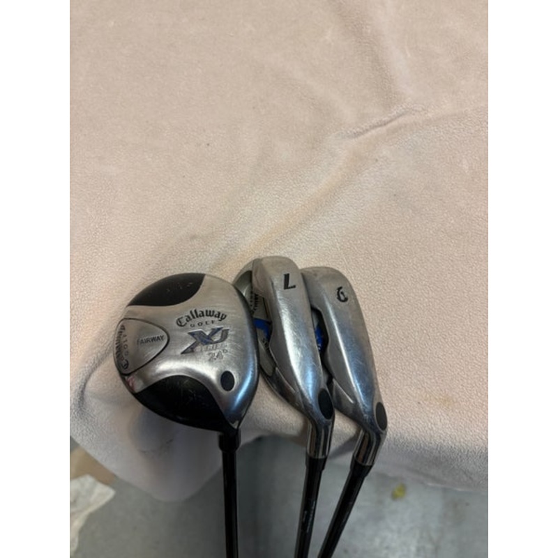 Junior Callaway Xj series Right Handed Iron Set Junior Graphite Shaft (Used)
