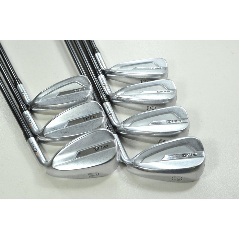 Ping G700 5-W,UW Iron Set Senior Flex Orange Dot Right Alta CB Graphite # 203360