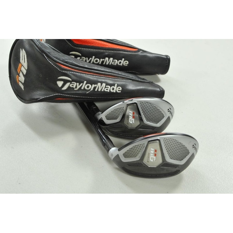 TaylorMade M6 Rescue 4 and 5 Hybrid Set Senior Flex RH Atmos 5 Graphite # 203280
