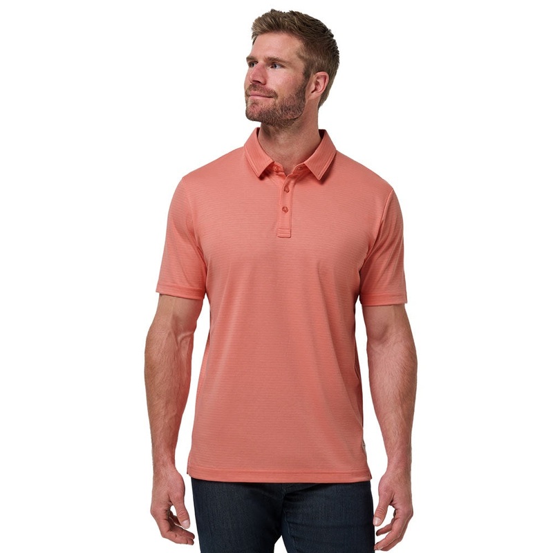 Travis Mathew On Our Way Polo|Terra Cotta|Small|Medium|Large|X Large|2X Large