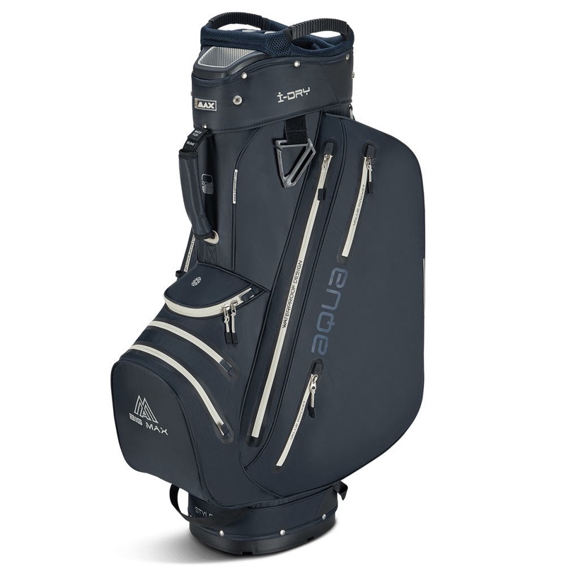 BIG MAX Aqua Style 4 Cart Bag|Navy|White/Pink