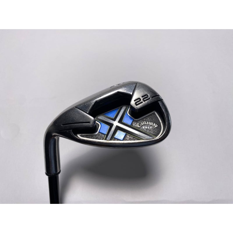Callaway X-22 Pitching Wedge PW 75g Regular Graphite Mens LH
