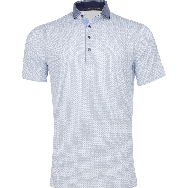 Chain Linked Polo|Arctic|Large|X-Large