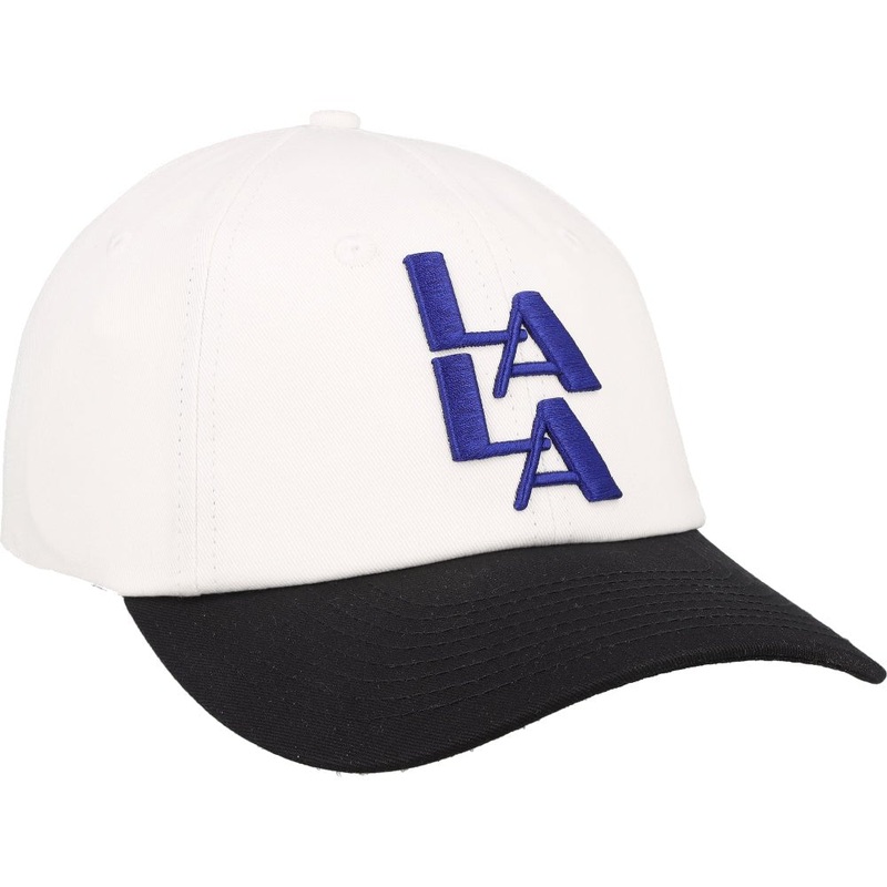 LA Snapback Hat|White|One Size Fits Most