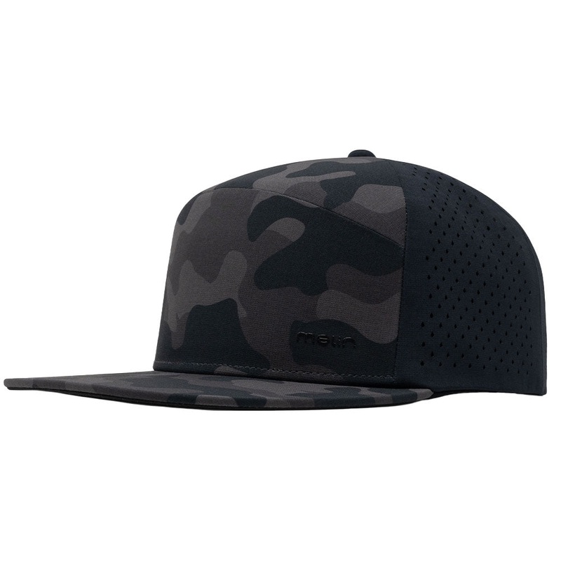 Melin Trenches Icon HYDRO Hat|Black|Small|Classic|X-Large