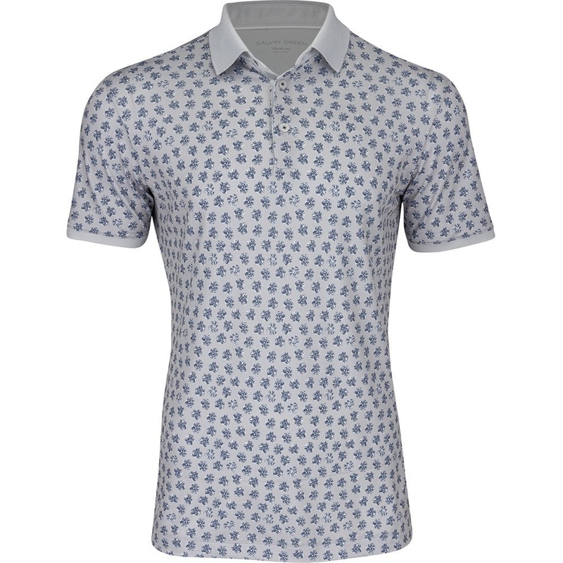 Murphy V8+ Polo|Cool Gray/Navy|X-Large