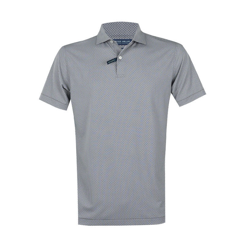 PETER MILLAR Seville Men’s Performance Jersey Polo (White)