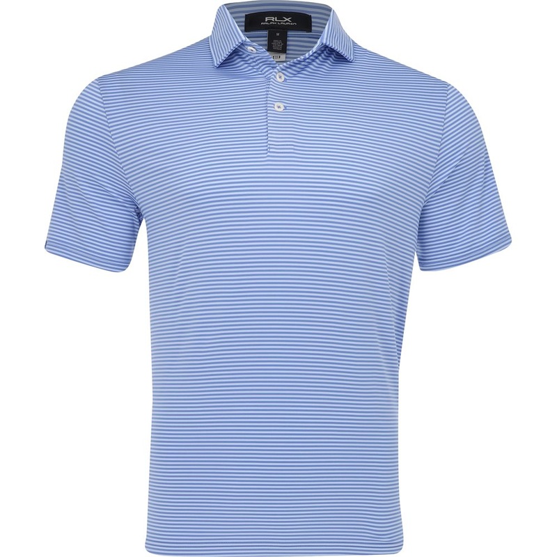 Lightweight Airflow Jersey Striped Polo