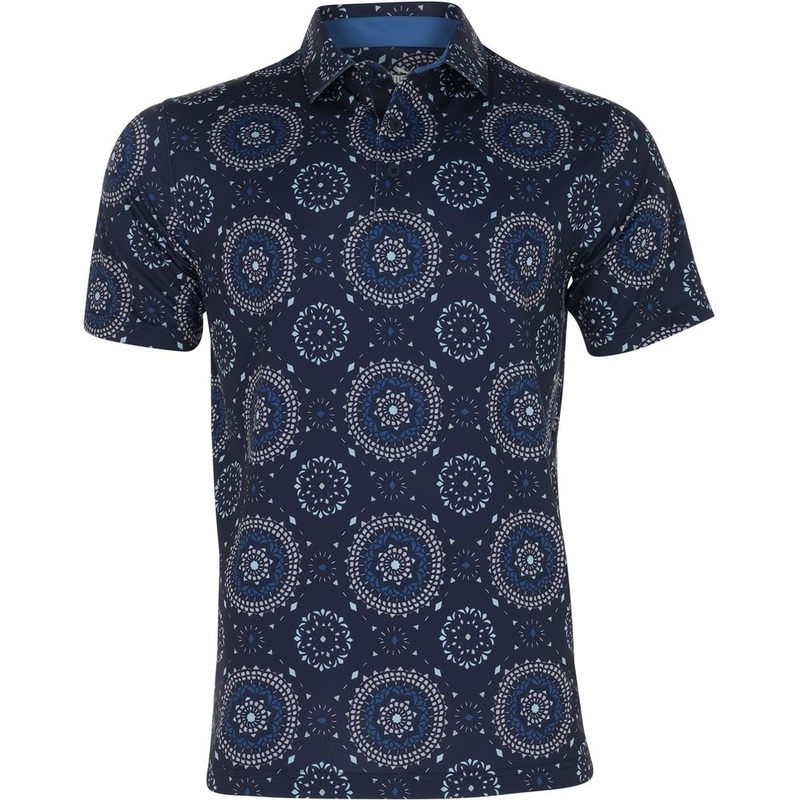 MATTR Rising Polo|Navy Blazer/Lake Blue|Small