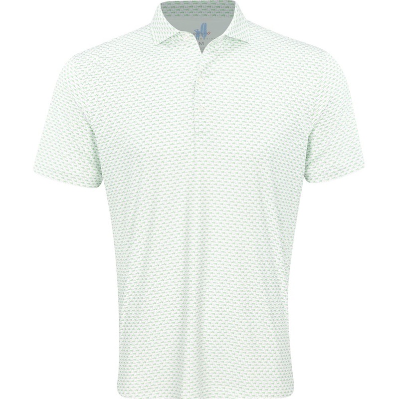 Mint Julep Polo|White|Large|X-Large|XX-Large