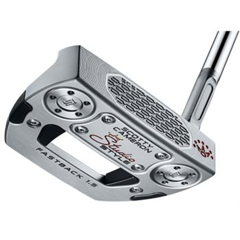 New and Used Titleist Scotty Cameron Studio Style Fastback 1.5 Putter Golf Clubs