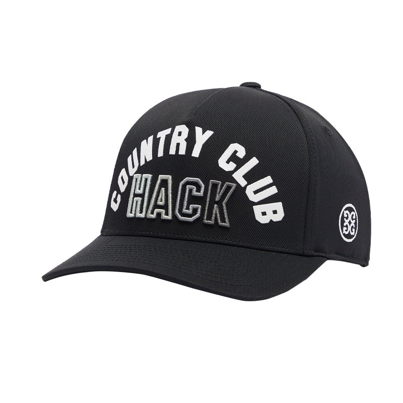 GFORE Country Club Hack Stretch Twill Men’s Snapback (Onyx)