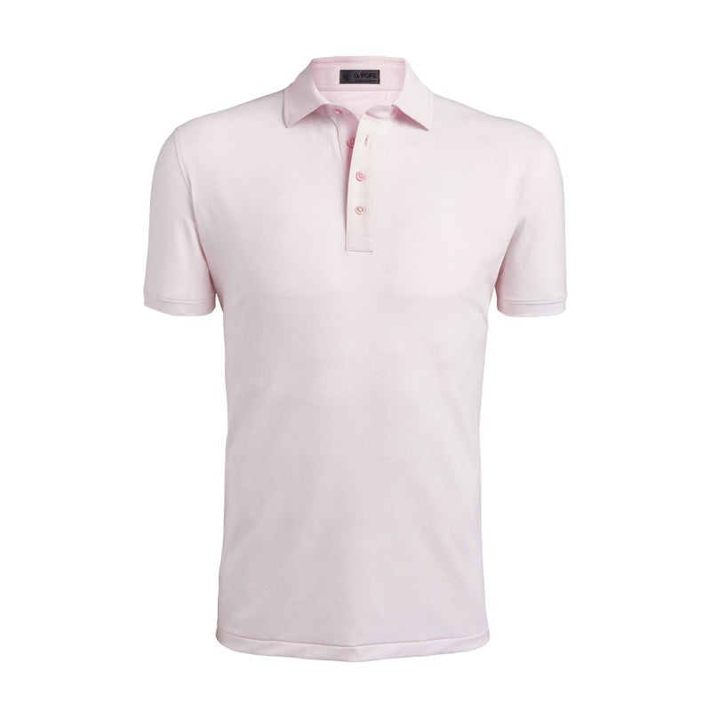 GFORE Printed Men’s Polo (Blush)