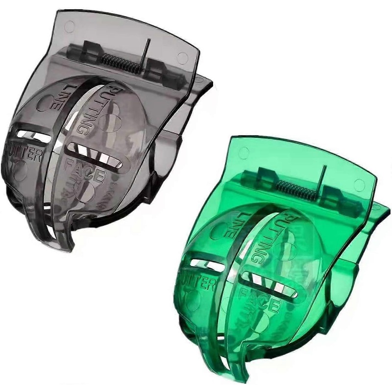 Golf Ball Alignment Tool, 2 Pcs, Black and Green Line Clip, Marker Pen Template for Golf Putting, Golf Ball Markers