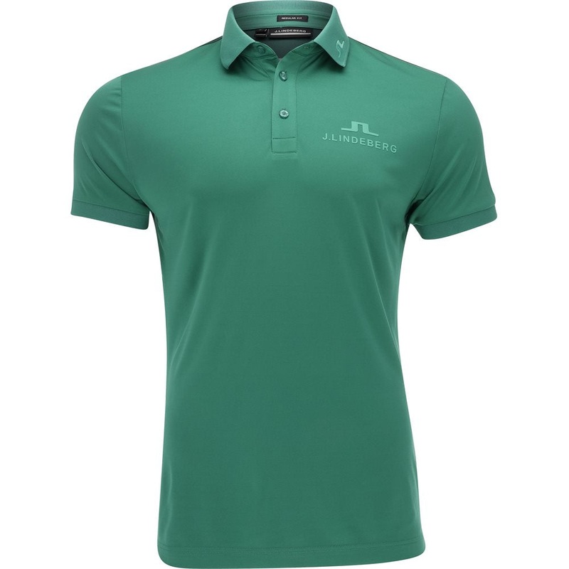 Jeff Players Golf Polo|Bosphorus/Rain Forest/White|Small|Large|X-Large