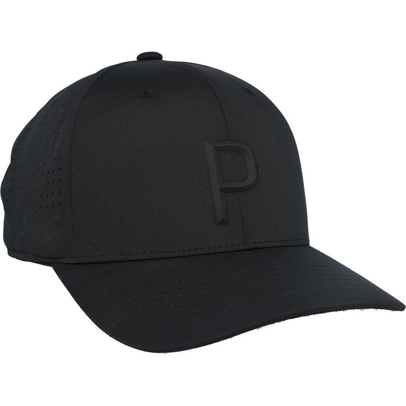 Tech P Hat|Puma Black|White Glow|One Size Fits Most