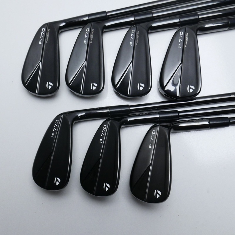 Used TaylorMade P770 2023 Black Iron Set / 4 – PW / Stiff Flex