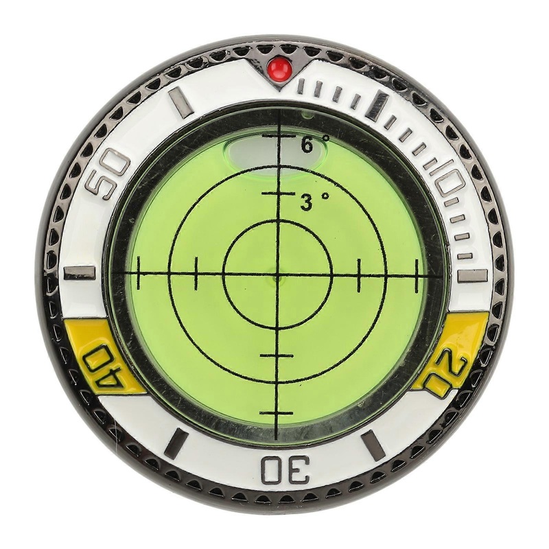 Golf Green Reader Dual Side Putting Aid Ball Marker With Bubble Level Accurate Portable Golf Accessory For Sports Outdoor