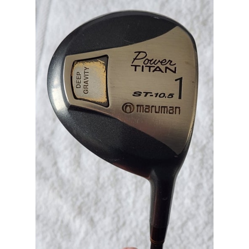 Maruman Power Titan  ST-10.5 Driver 10.5 RH; Graphite Shaft